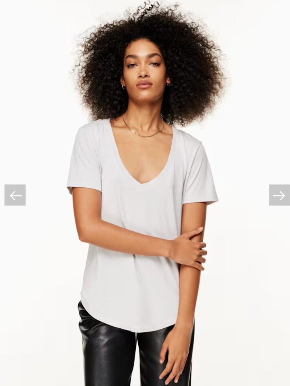 Aritzia the group foundation t shirt